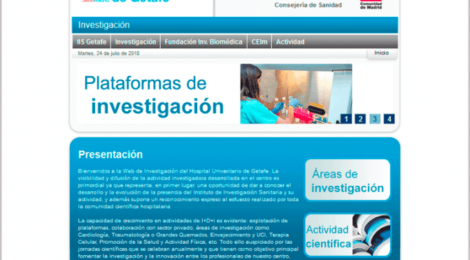 Mini web de investigación