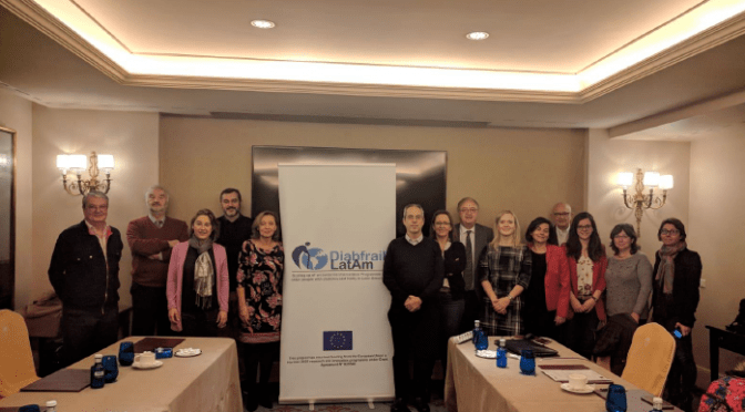 Grupo de representantes del proyecto Diabfrail LatAm
