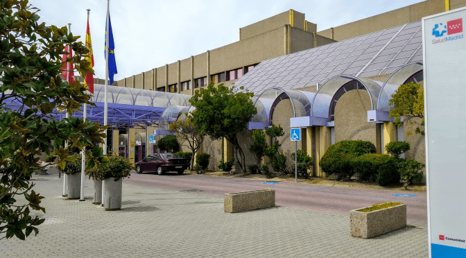 Fachada del Hospital Universitario de Getafe