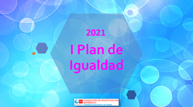 Portada del I Plan de Igualdad FIB-HUG